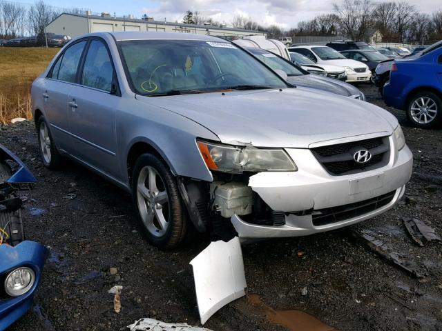 5NPEU46F36H004438 - 2006 HYUNDAI SONATA GLS SILVER photo 1