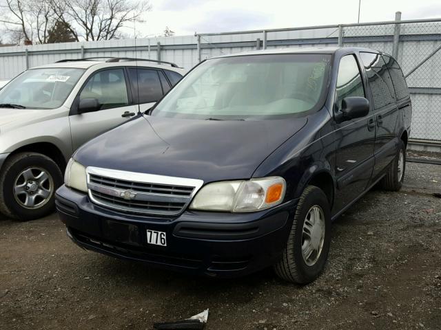 1GNDX03E53D168709 - 2003 CHEVROLET VENTURE BLUE photo 2