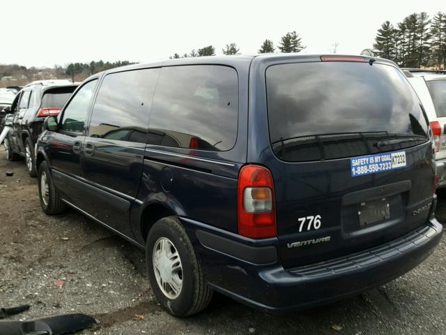 1GNDX03E53D168709 - 2003 CHEVROLET VENTURE BLUE photo 3