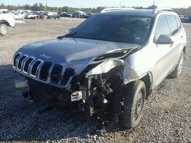 1C4PJLCB5GW127117 - 2016 JEEP CHEROKEE L GRAY photo 2