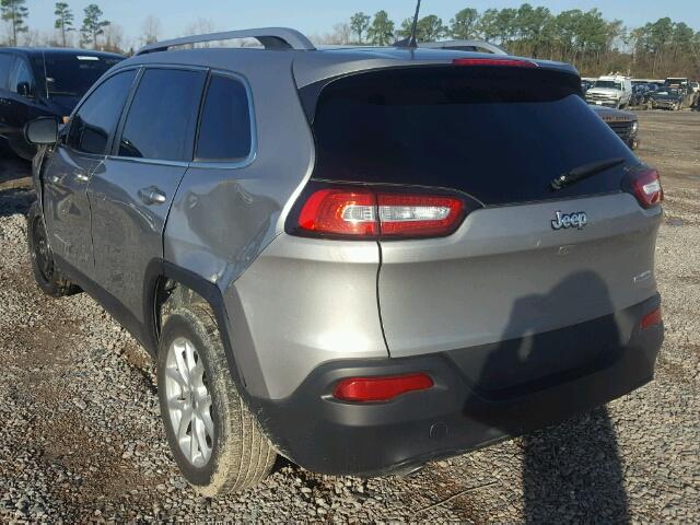 1C4PJLCB5GW127117 - 2016 JEEP CHEROKEE L GRAY photo 3