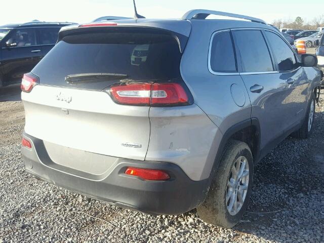 1C4PJLCB5GW127117 - 2016 JEEP CHEROKEE L GRAY photo 4