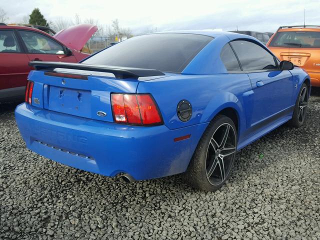1FAFP42R13F433598 - 2003 FORD MUSTANG MA BLUE photo 4