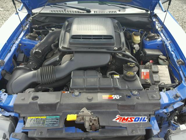 1FAFP42R13F433598 - 2003 FORD MUSTANG MA BLUE photo 7