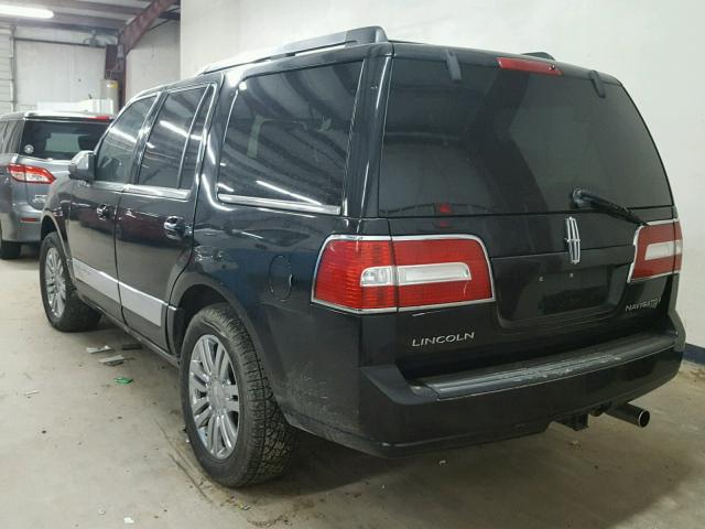 5LMFU28597LJ07690 - 2007 LINCOLN NAVIGATOR BLACK photo 3