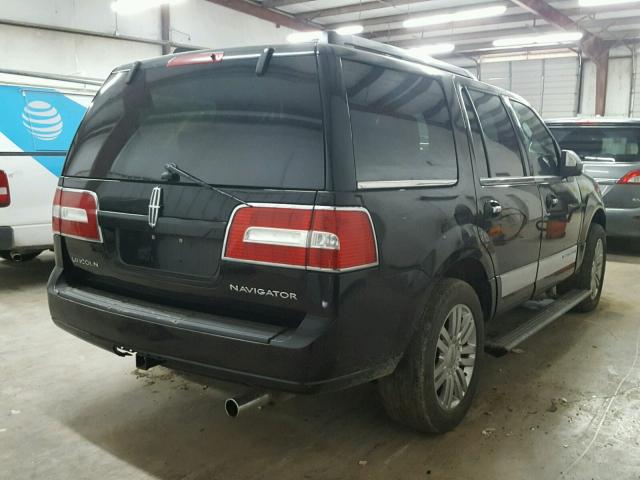 5LMFU28597LJ07690 - 2007 LINCOLN NAVIGATOR BLACK photo 4