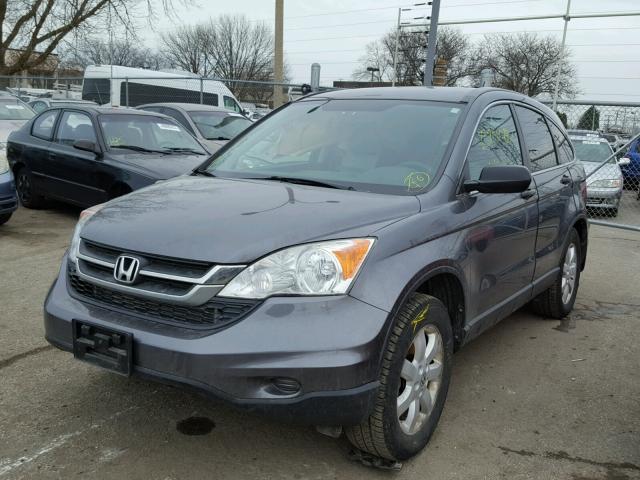 5J6RE4H45BL103711 - 2011 HONDA CR-V SE GRAY photo 2