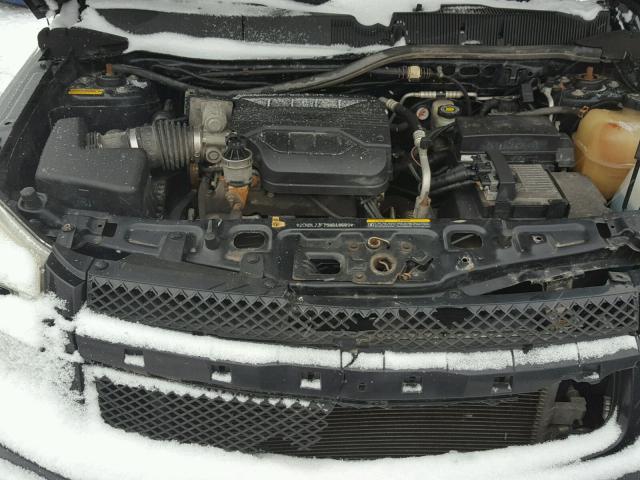 2CNDL23F756048609 - 2005 CHEVROLET EQUINOX LS BLACK photo 7