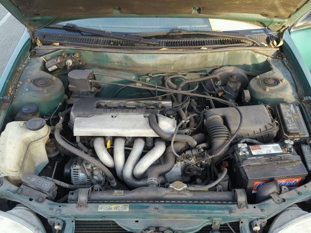 1NXBR18EXWZ051006 - 1998 TOYOTA COROLLA VE GREEN photo 7