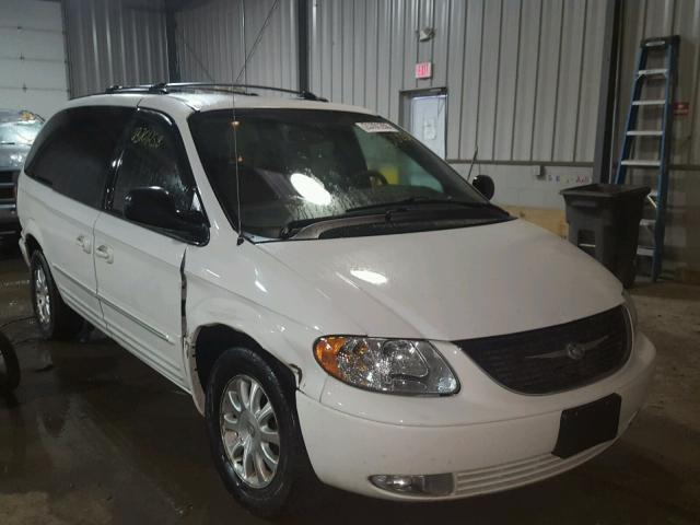 2C4GP54L03R148350 - 2003 CHRYSLER TOWN & COU WHITE photo 1