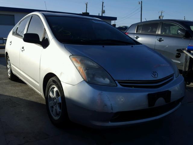 JTDKB20U157036151 - 2005 TOYOTA PRIUS SILVER photo 1