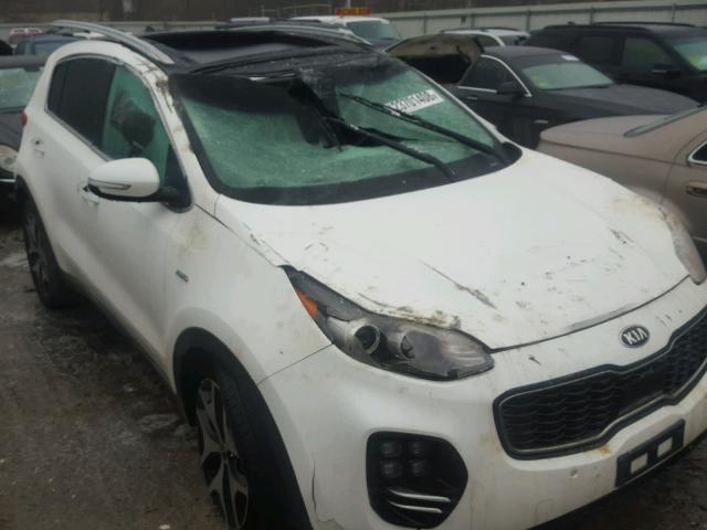 KNDPRCA67H7207710 - 2017 KIA SPORTAGE S WHITE photo 9