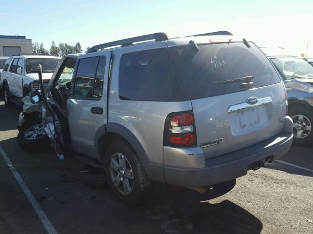 1FMEU63E66UB32245 - 2006 FORD EXPLORER X SILVER photo 3