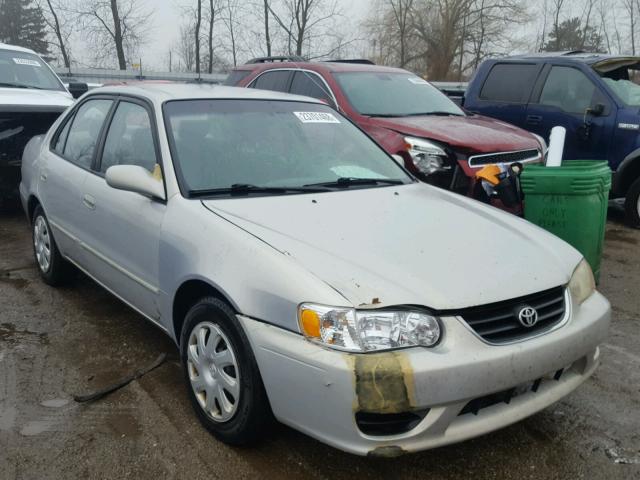 2T1BR12E81C479627 - 2001 TOYOTA COROLLA CE SILVER photo 1