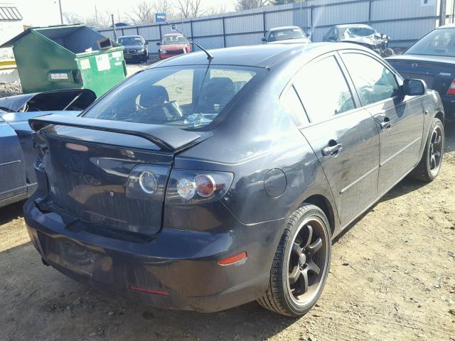 JM1BK32F891242712 - 2009 MAZDA 3 I BLACK photo 4