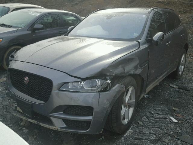 SADCJ2BV6HA881246 - 2017 JAGUAR F-PACE PRE GRAY photo 2