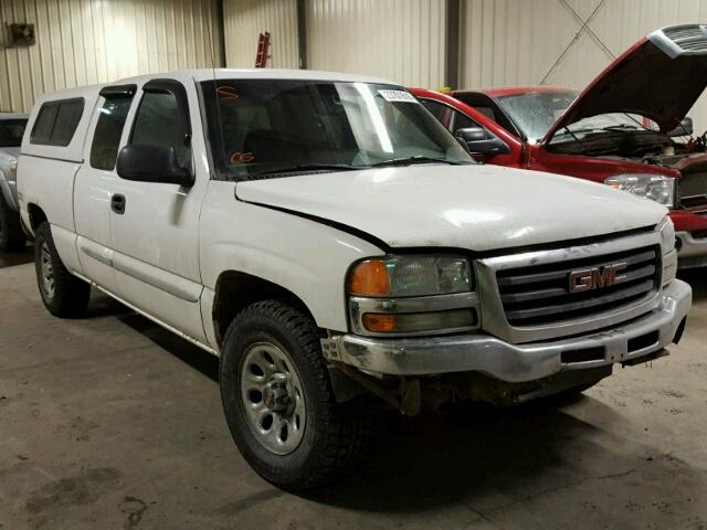 1GTEK19B17E116380 - 2007 GMC NEW SIERRA WHITE photo 1