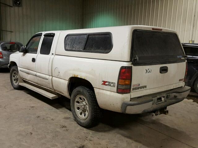 1GTEK19B17E116380 - 2007 GMC NEW SIERRA WHITE photo 3