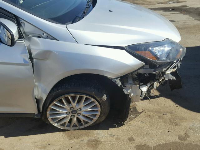 1FADP3N20EL213065 - 2014 FORD FOCUS TITA SILVER photo 9