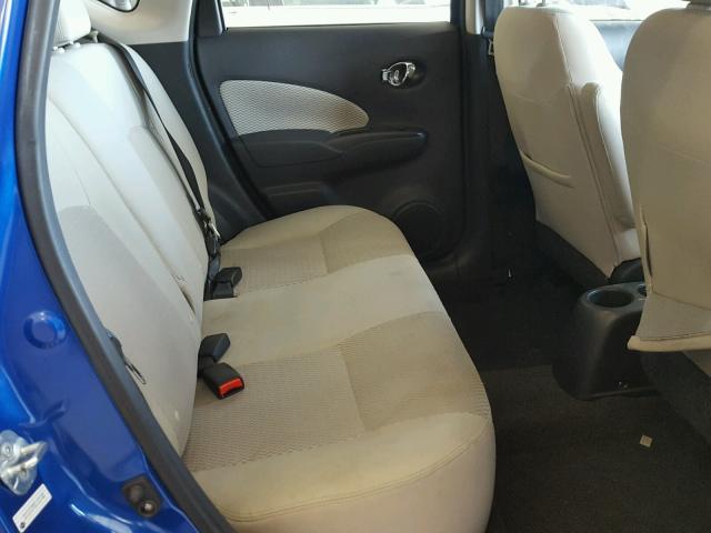 3N1CE2CP9EL425149 - 2014 NISSAN VERSA NOTE BLUE photo 6