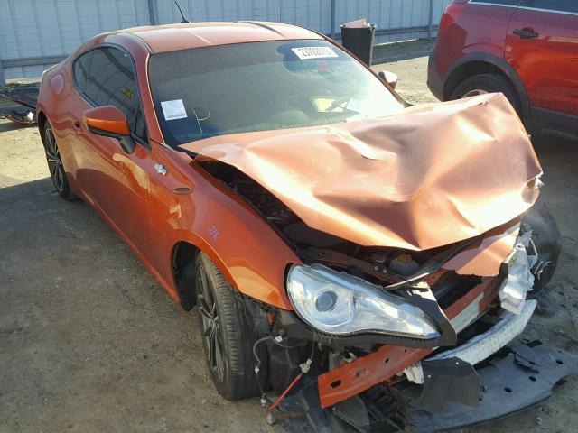 JF1ZNAA17D2719977 - 2013 TOYOTA SCION FR-S ნარინჯისფერი ფოტო 1