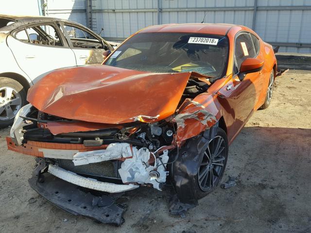 JF1ZNAA17D2719977 - 2013 TOYOTA SCION FR-S ნარინჯისფერი ფოტო 2