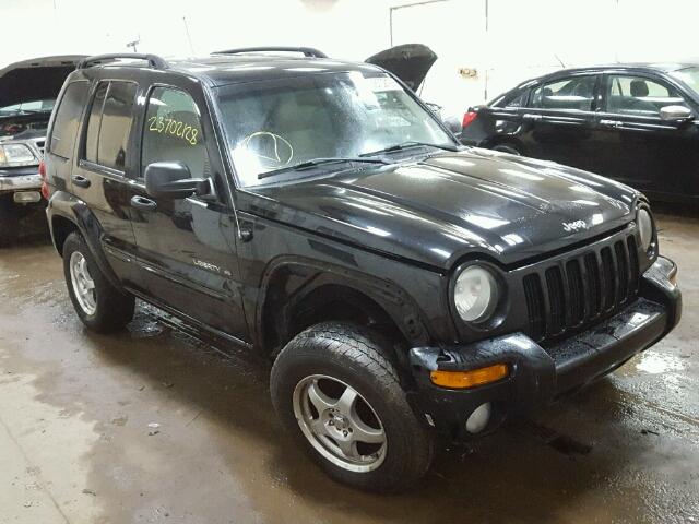 1J4GL58K63W704465 - 2003 JEEP LIBERTY LI BLACK photo 1