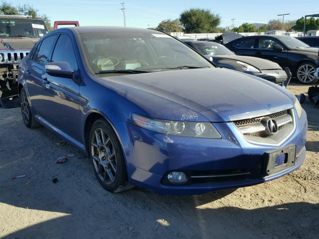 19UUA76687A011403 - 2007 ACURA TL TYPE S BLUE photo 1