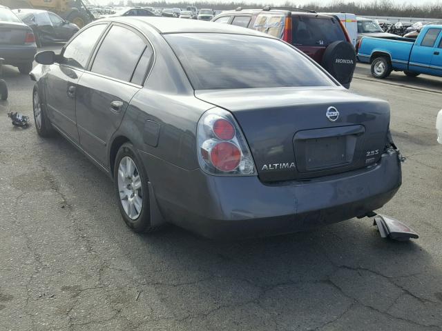 1N4AL11D56N343486 - 2006 NISSAN ALTIMA S CHARCOAL photo 3