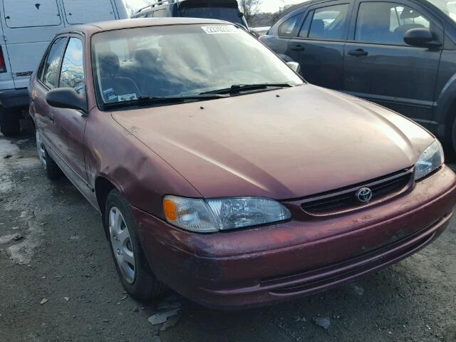 2T1BR12E4YC281072 - 2000 TOYOTA COROLLA VE MAROON photo 1