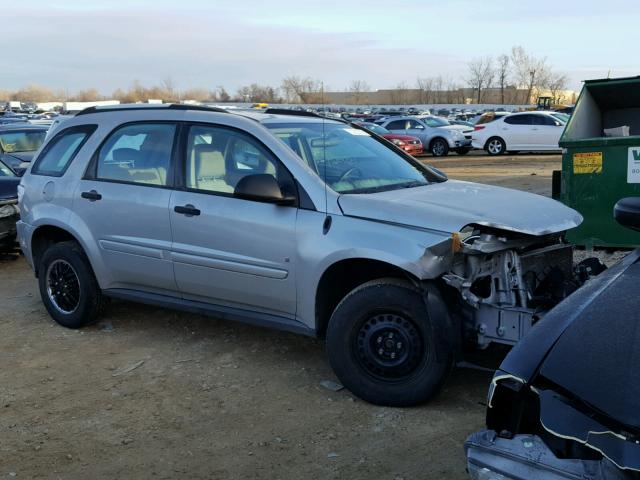 2CNDL13F166144960 - 2006 CHEVROLET EQUINOX LS SILVER photo 1