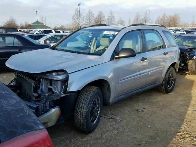 2CNDL13F166144960 - 2006 CHEVROLET EQUINOX LS SILVER photo 2