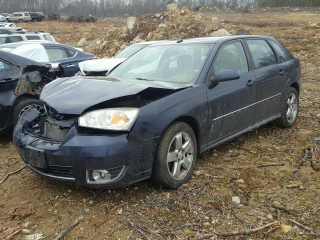 1G1ZU67N87F242132 - 2007 CHEVROLET MALIBU MAX 蓝色 照片 2