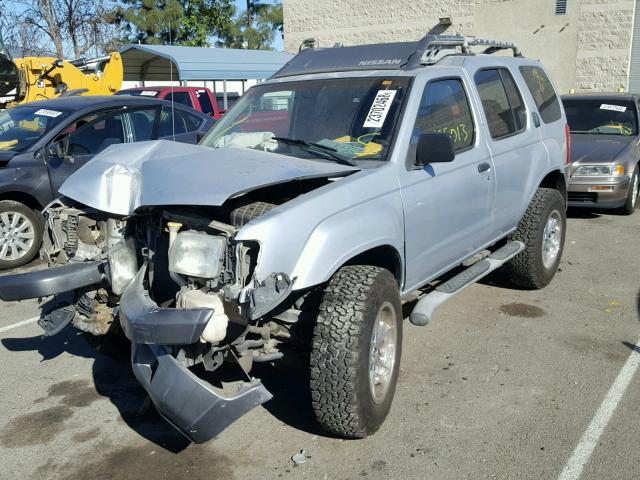 5N1DD28T9YC510580 - 2000 NISSAN XTERRA XE GRAY photo 2