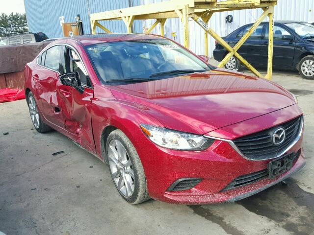 JM1GJ1V56G1474450 - 2016 MAZDA 6 TOURING RED photo 1