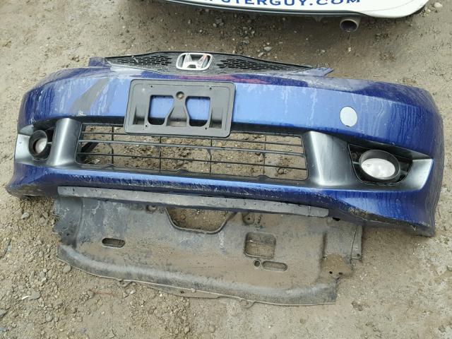 JHMGE8H43AC015662 - 2010 HONDA FIT SPORT BLUE photo 9