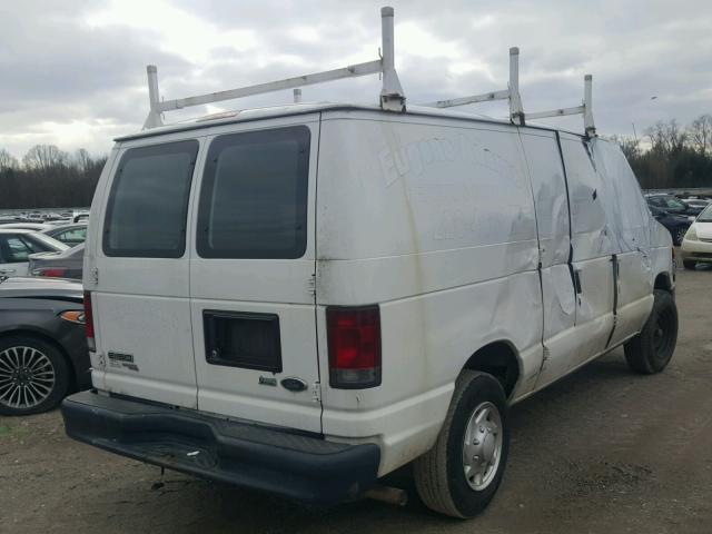 1FTNE1EW8BDA25377 - 2011 FORD ECONOLINE WHITE photo 4