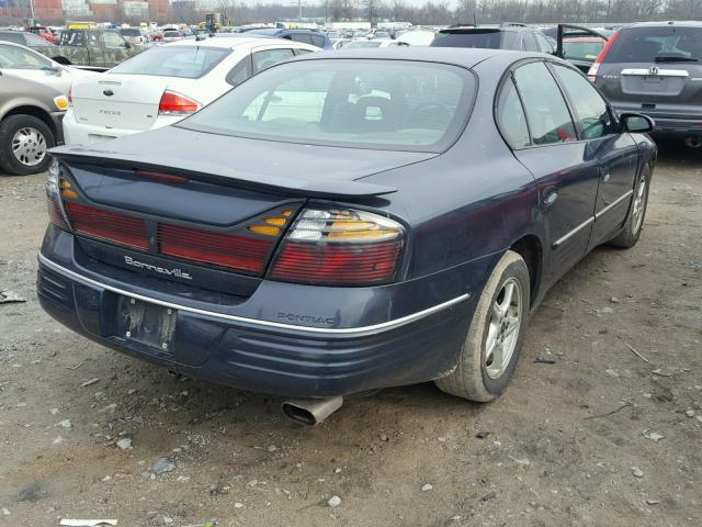 1G2HX54K2Y4208266 - 2000 PONTIAC BONNEVILLE BLUE photo 4