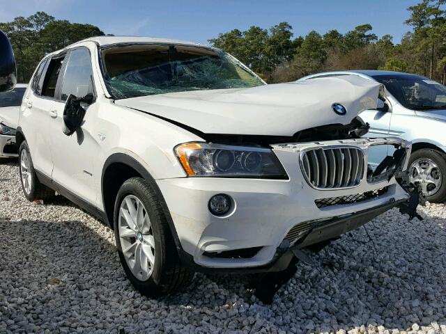 5UXWX9C54D0A28019 - 2013 BMW X3 XDRIVE2 WHITE photo 1