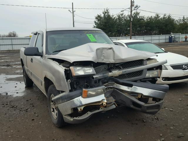 2GCEK19T641211667 - 2004 CHEVROLET SILVERADO BEIGE photo 1