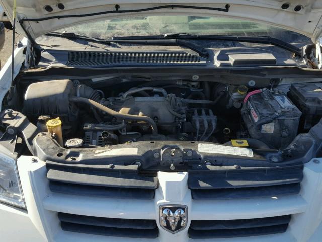 1D8HN44E39B509553 - 2009 DODGE GRAND CARA WHITE photo 7