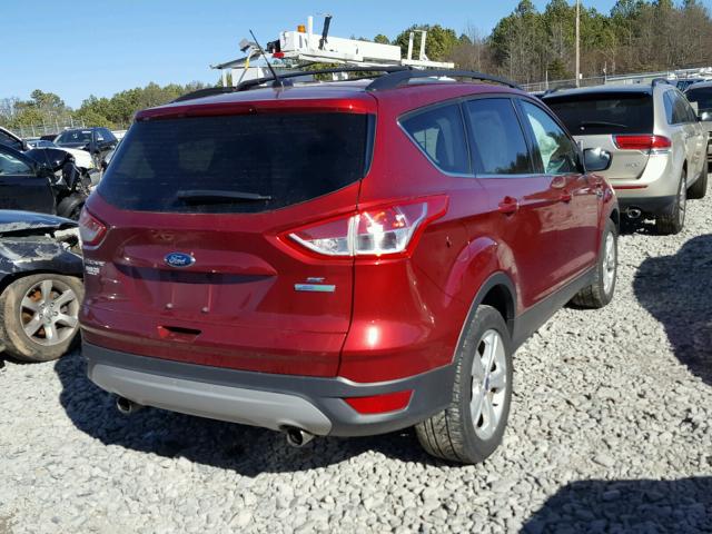 1FMCU0G91DUC03771 - 2013 FORD ESCAPE SE RED photo 4