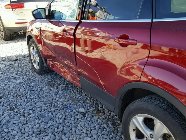 1FMCU0G91DUC03771 - 2013 FORD ESCAPE SE RED photo 9