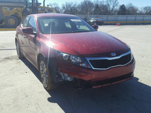 5XXGN4A74DG163418 - 2013 KIA OPTIMA EX MAROON photo 1