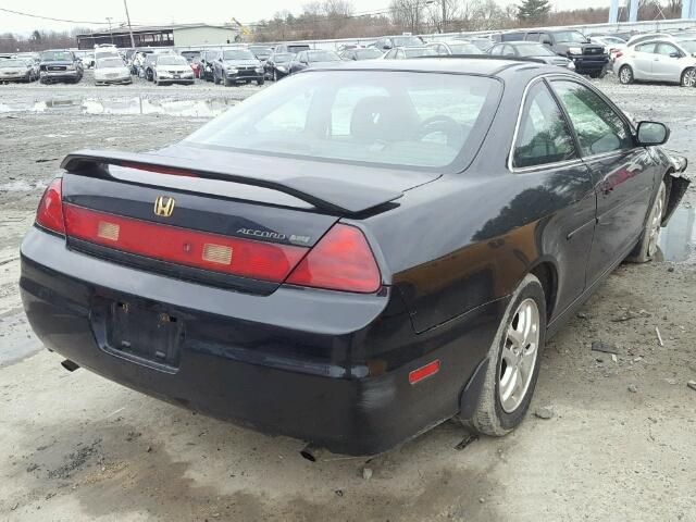 1HGCG22561A012048 - 2001 HONDA ACCORD EX BLACK photo 4