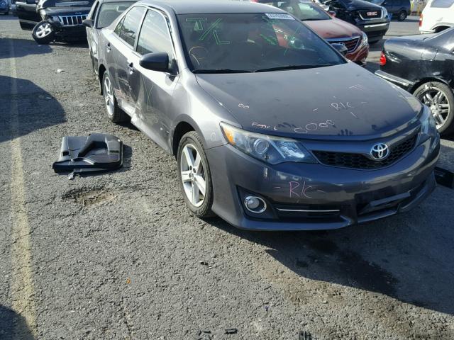 4T1BF1FK6EU825347 - 2014 TOYOTA CAMRY L GRAY photo 1