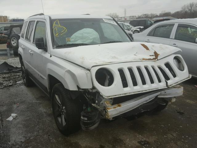 1C4NJPFA4ED666998 - 2014 JEEP PATRIOT LA WHITE photo 1