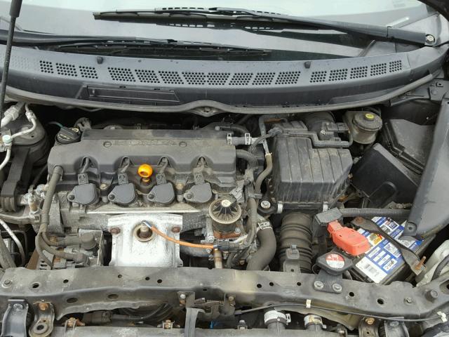 2HGFA16819H355893 - 2009 HONDA CIVIC EX შავი ფოტო 7