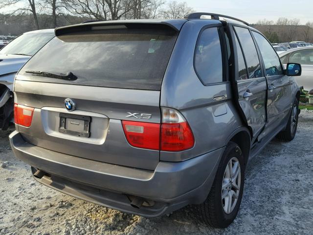 5UXFA13534LU21394 - 2004 BMW X5 3.0I GRAY photo 9