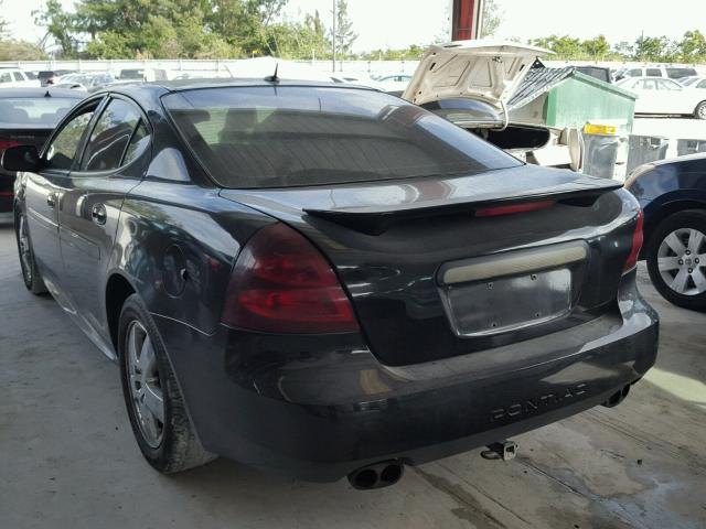 2G2WR554X71220967 - 2007 PONTIAC GRAND PRIX BLACK photo 3